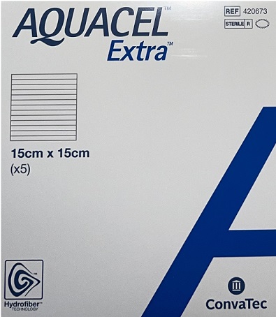 آكواسل اكسترا 15*15  cm كنواتك كد 420673 ConvaTec